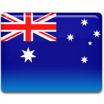 Custom Icon Design All Country Flag Australia Flag.256