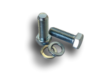 GeoTrencher – Part – Bar plate + bolts + spring washers