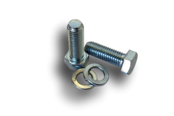GeoTrencher – Part – Bar plate + bolts + spring washers
